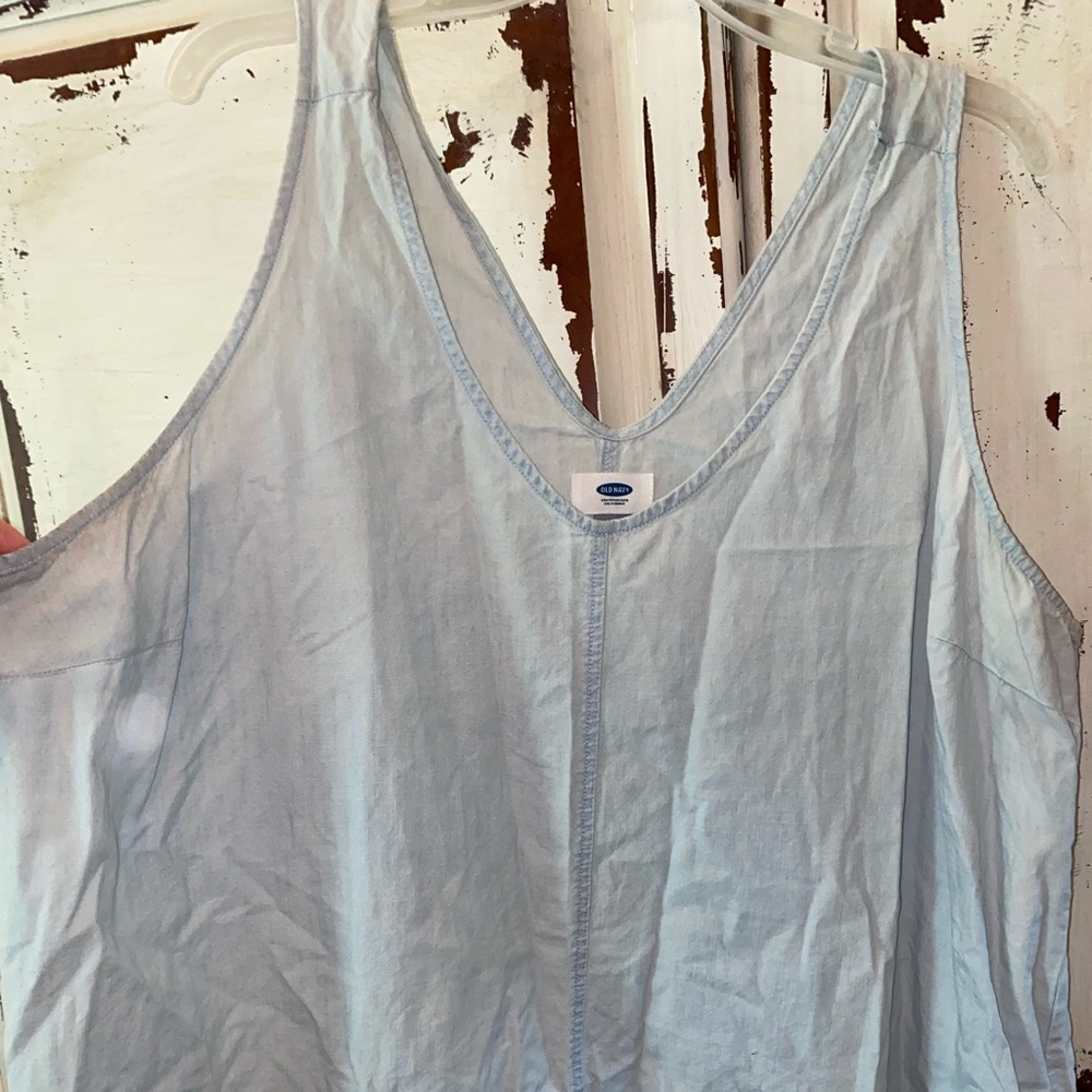 Old Navy Chambray Shift Dress
